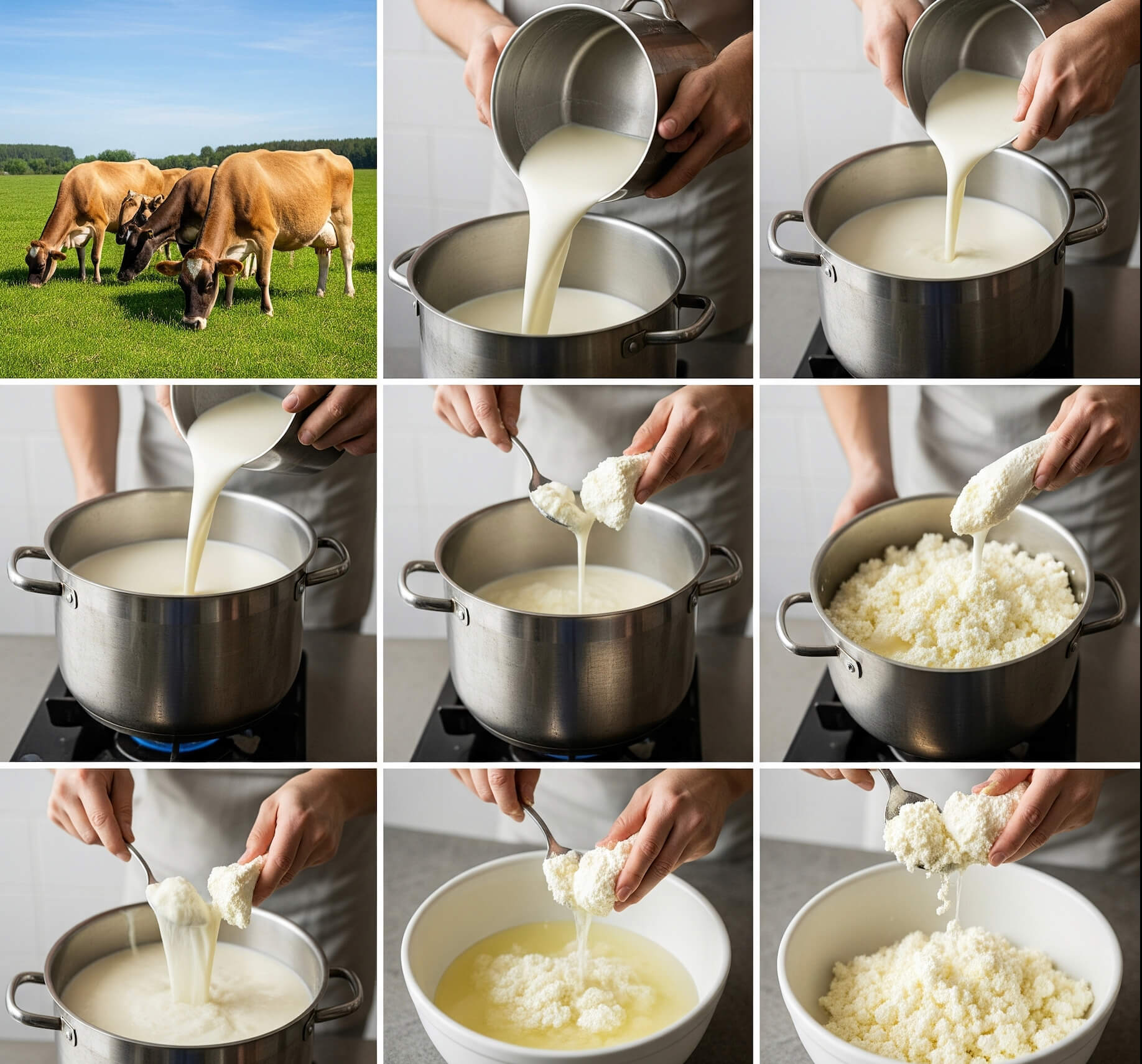 Jersey Sütünden Lor Peyniri